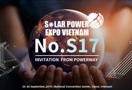 保威新能源将亮相2019年越南太阳能博览会